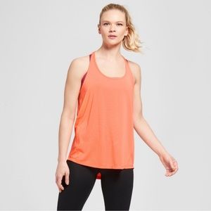 Champion Orange Strappy Back Athletic Tank